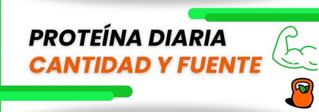 Cantidad diaria de proteína para optimizar el crecimiento muscular