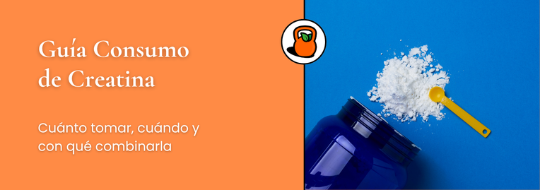 Creatina: cuánto tomar, cuándo y con qué combinarla