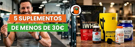 5 suplementos deportivos baratos y efectivos (menos de 30€)