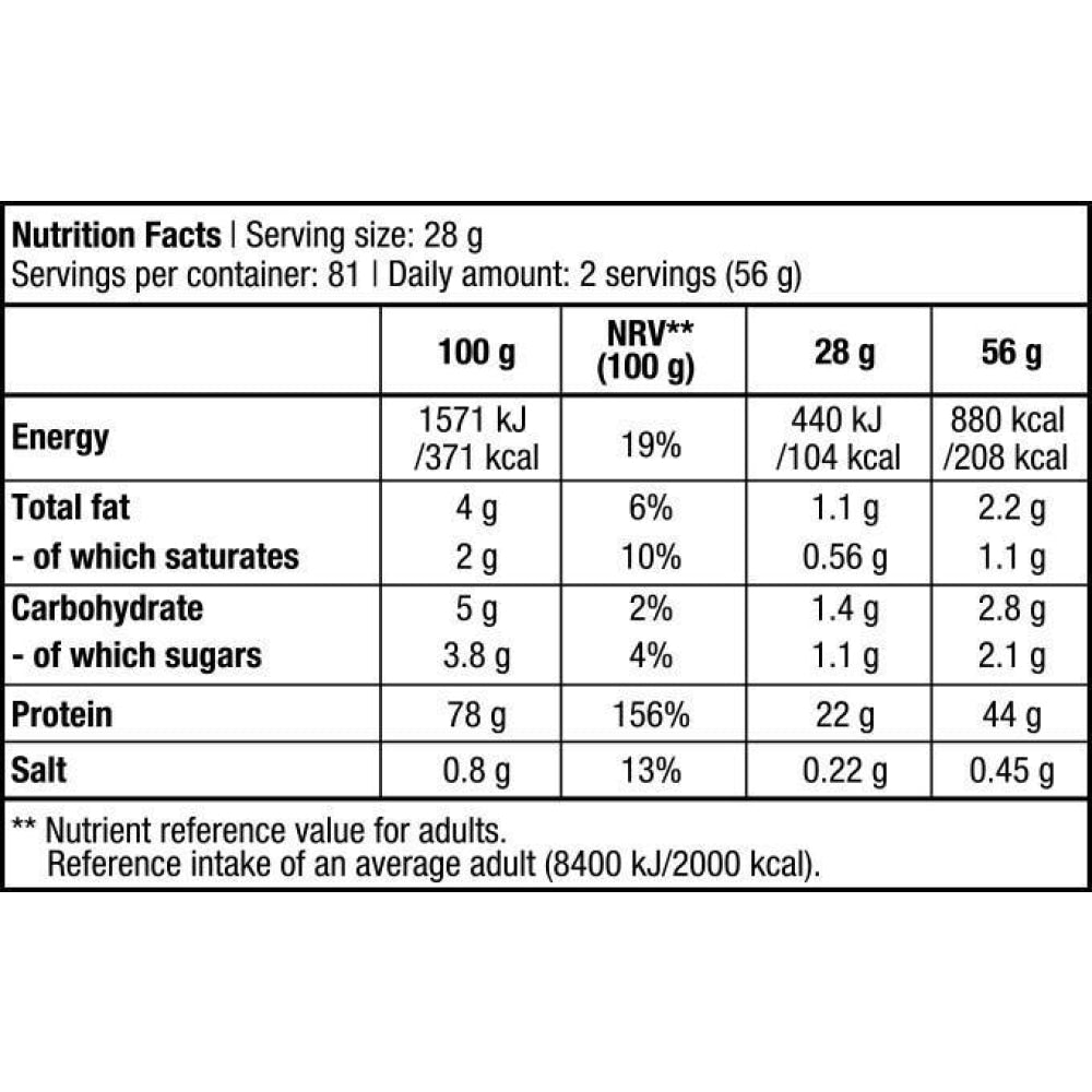 100% Pure Whey 2270 Gr