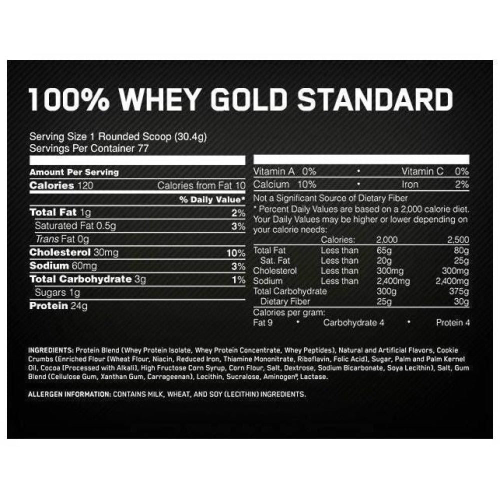 100% Whey Gold 2,27 Kg