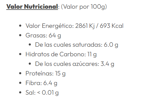 Nuez Ecológica California Bio 1 Kg