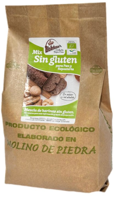 Mix de Harina Sin Gluten Bio 800 Gr