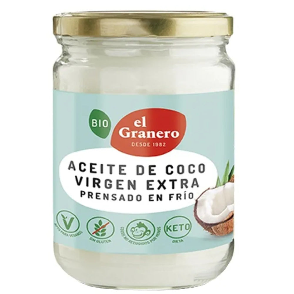 Aceite de Coco Virgen Premium Bio 400 Ml