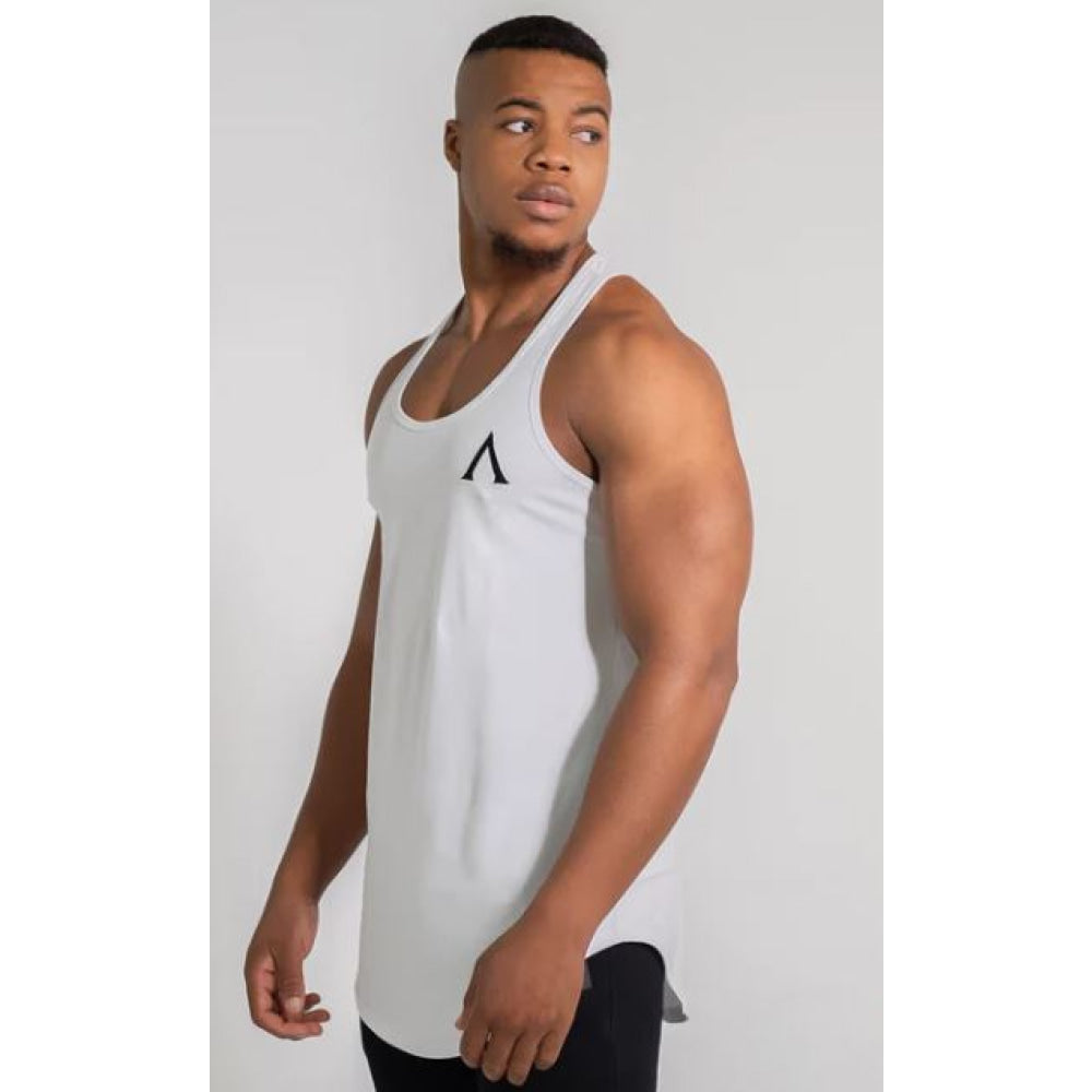 Aesthetic Stringer - White Camiseta