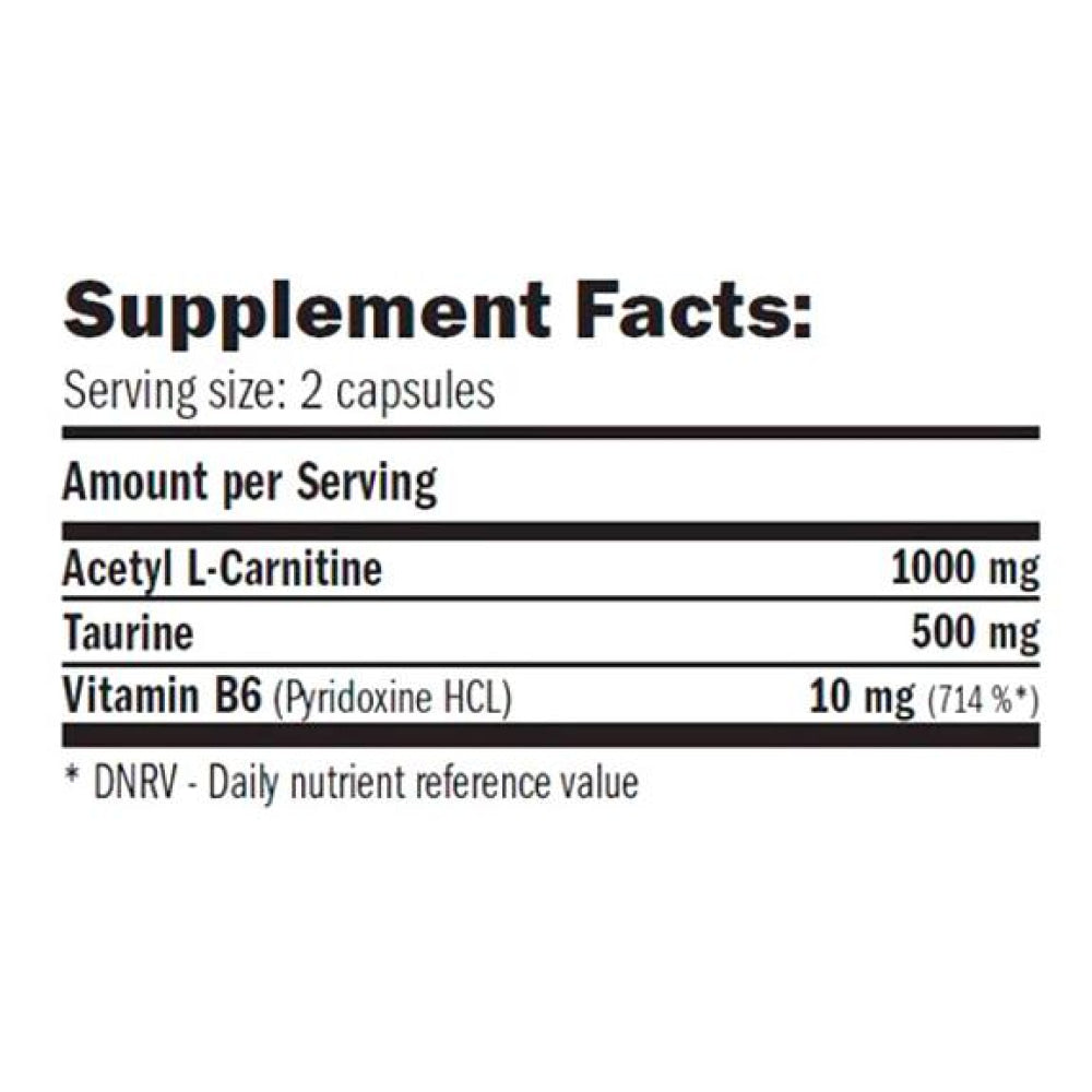 Alc 120 Caps Carnitina