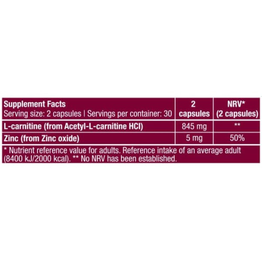 Alc 60 Caps Carnitina