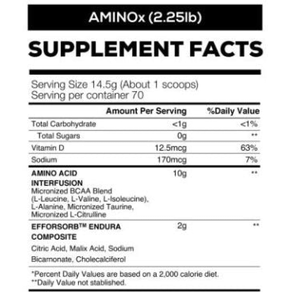 Amino X 1,01 Kg