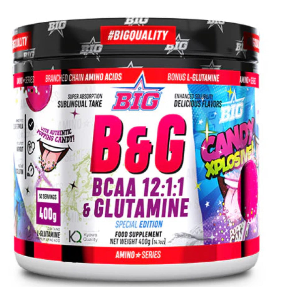 B&G Bcaa 12:1:1 + Glutamina 400 Gr