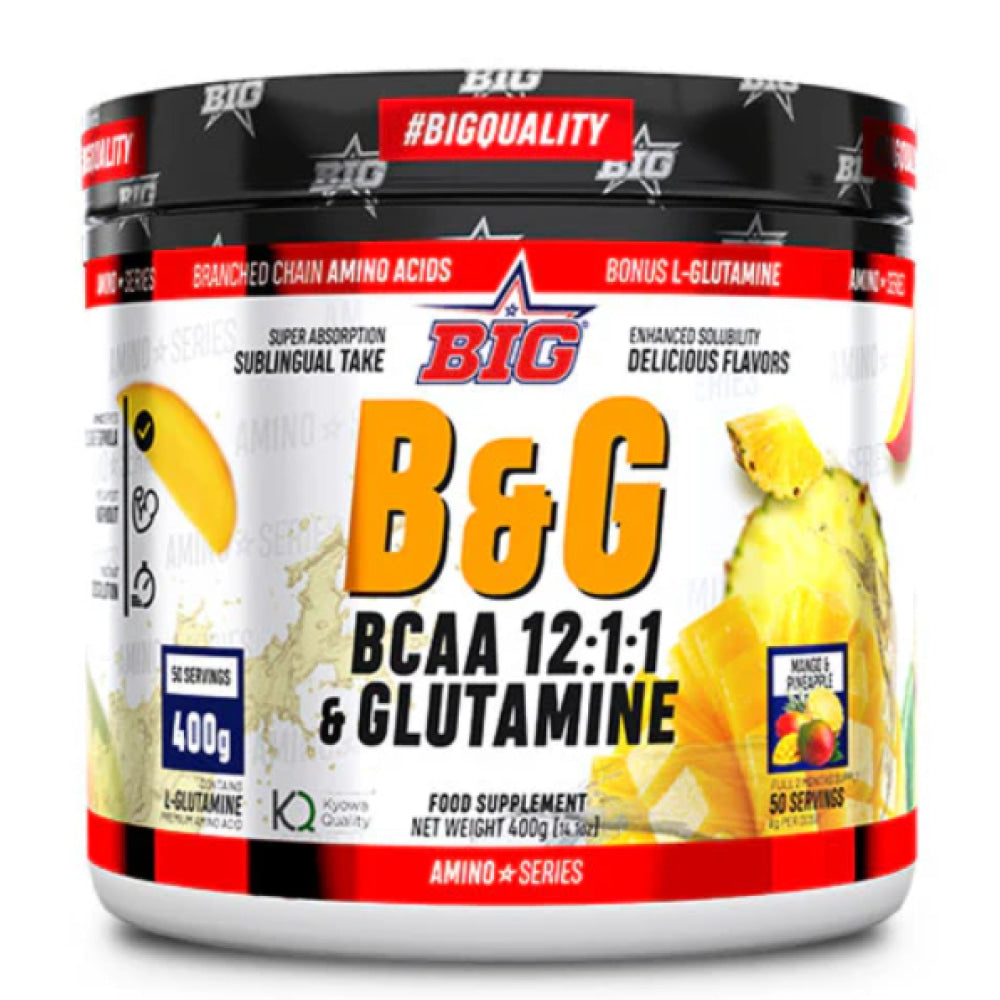 B&G Bcaa 12:1:1 + Glutamina 400 Gr