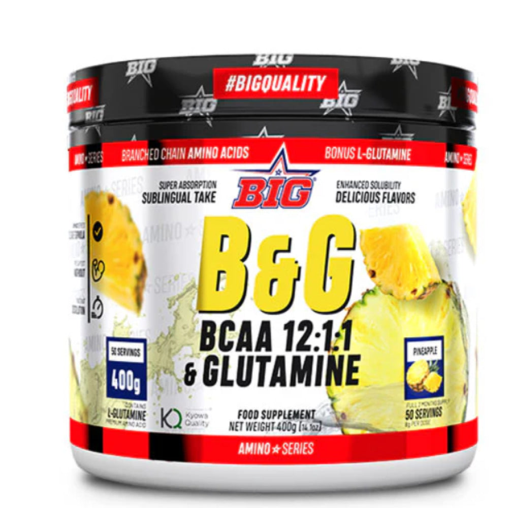 B&G Bcaa 12:1:1 + Glutamina 400 Gr