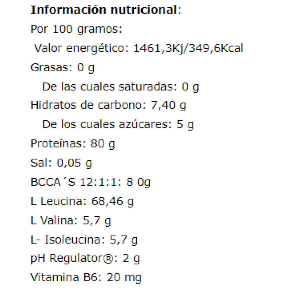 Bcaa Constructor 12:1:1 400 Gr Cola Aminoácidos