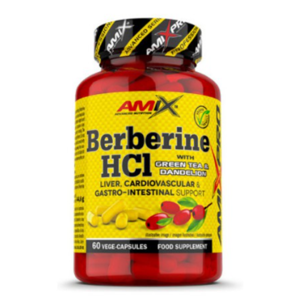 Berberine HCL 60 Caps
