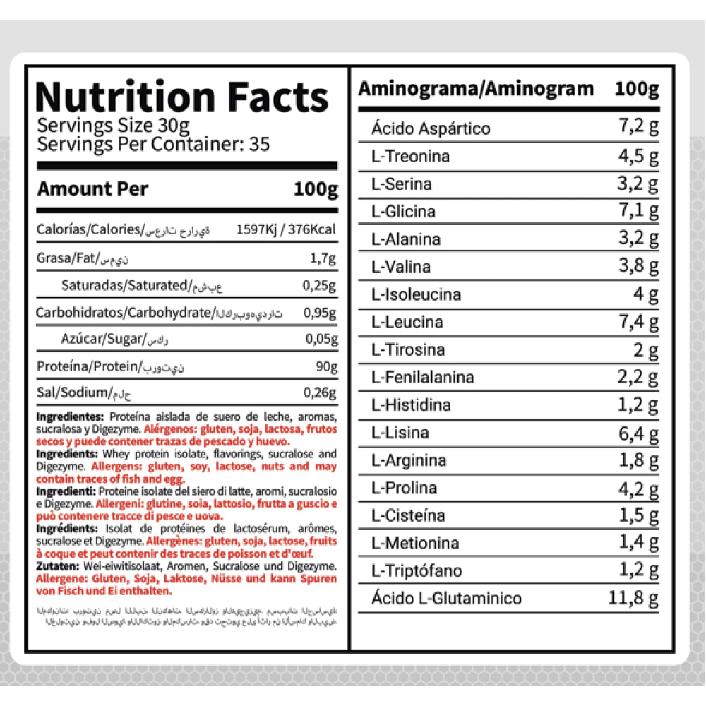 Cfm Isolate Protein 1 Kg Doughnut Proteina