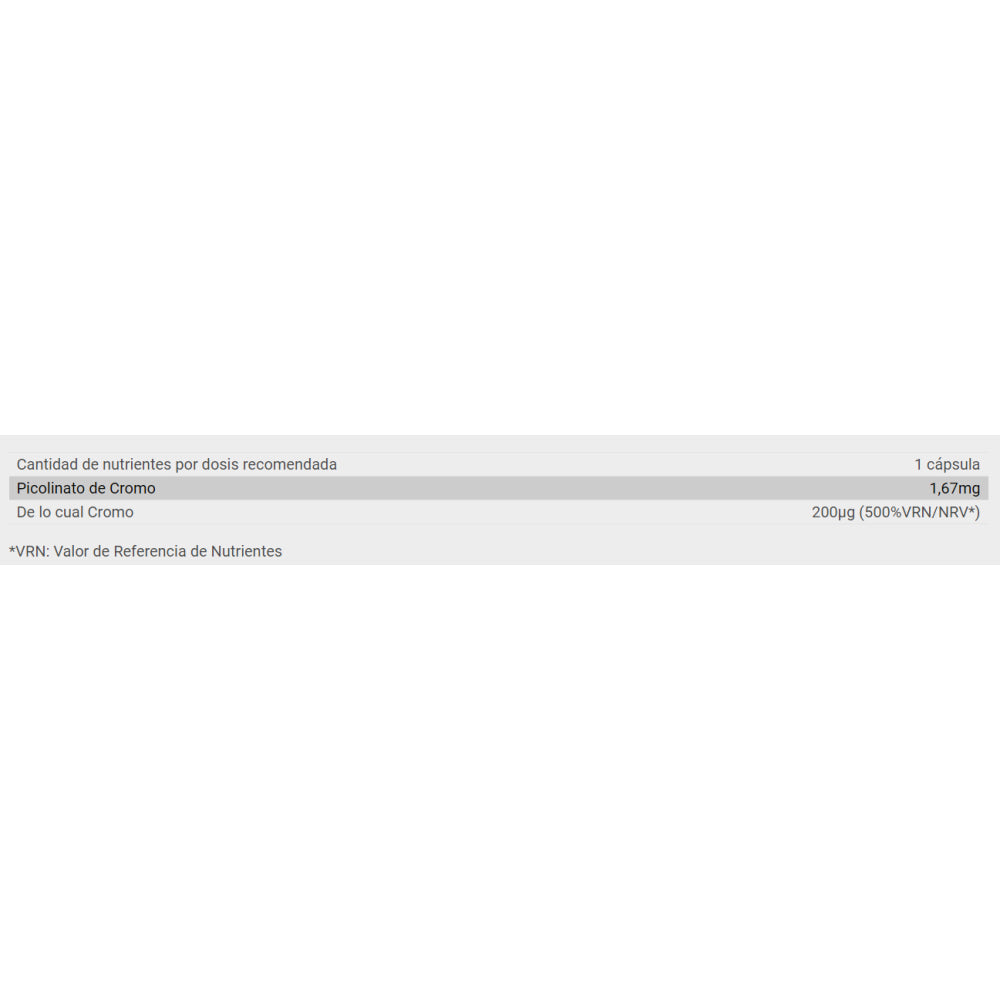 Chromium Picolinate 90 Caps Minerales