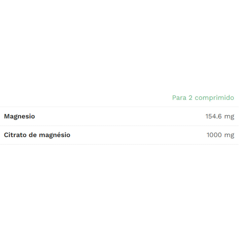 Citrato De Magnesio 500 Mg 300 Tab Vitaminas & Minerales