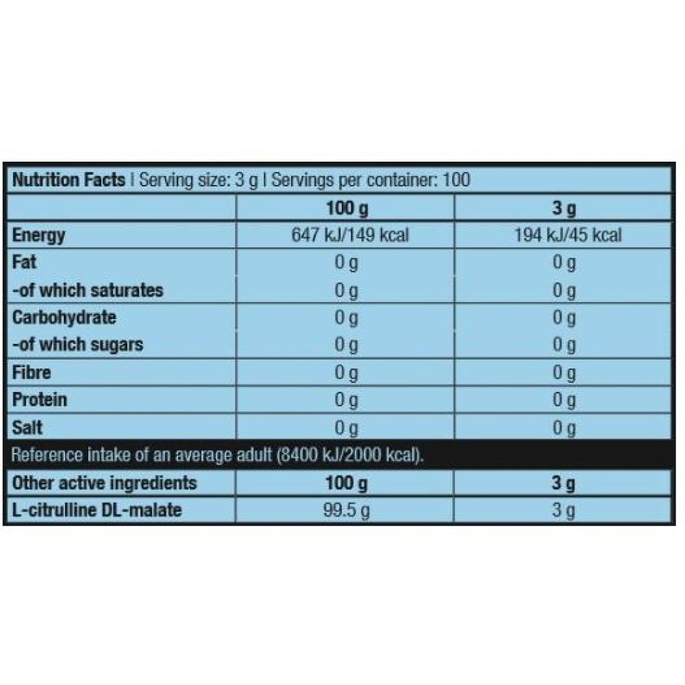 Citrulline Malate 300 Gr