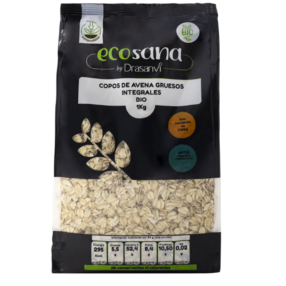 Copos de Avena Grueso Integral Bio 1 Kg