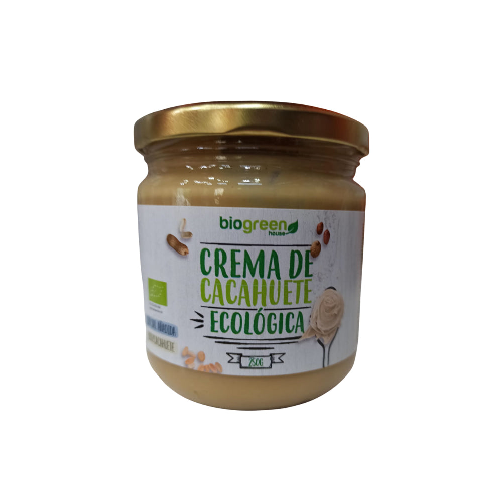 Crema de cacahuete ecológica 250 Gr