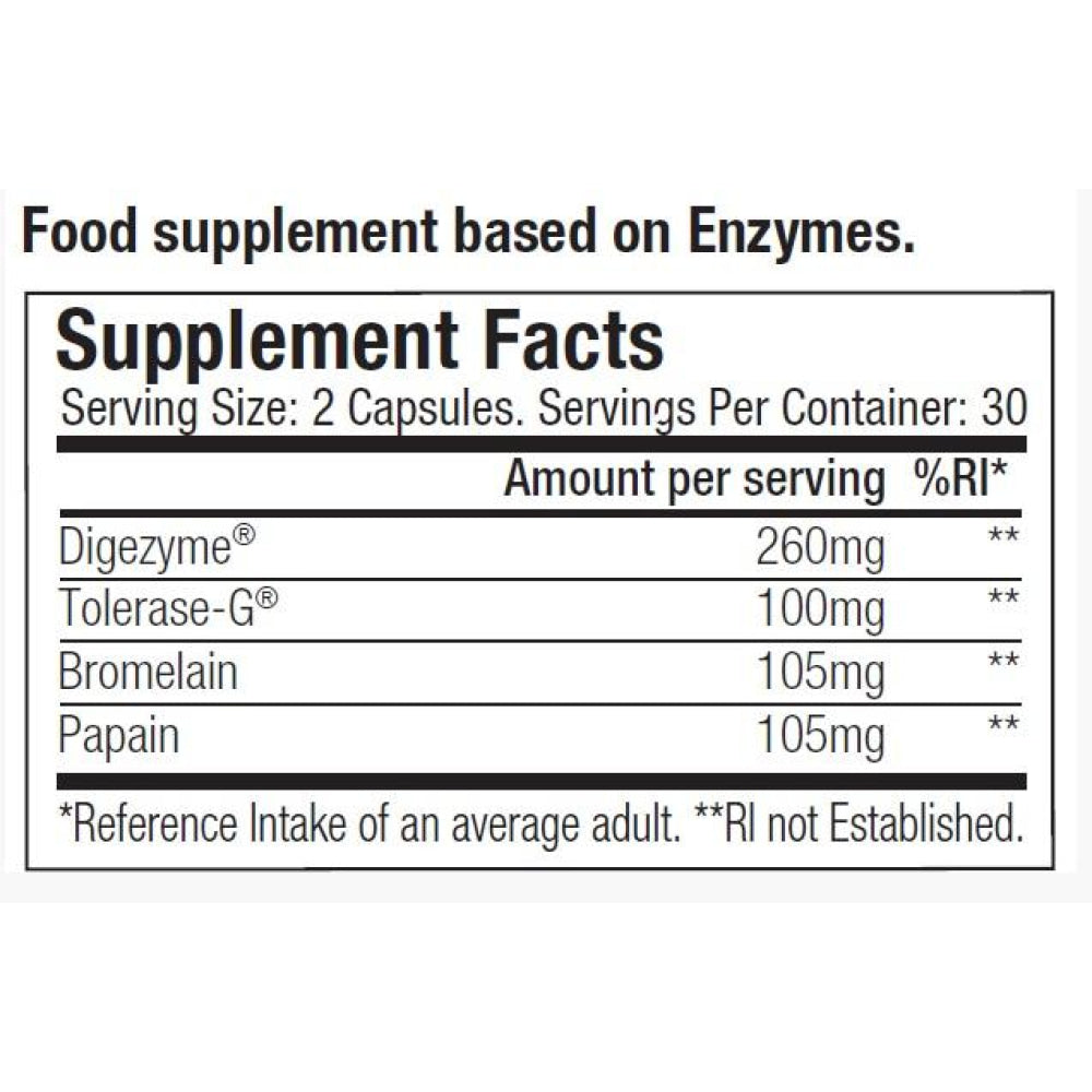 G-Enzygen Complex 60 Caps Enzimas