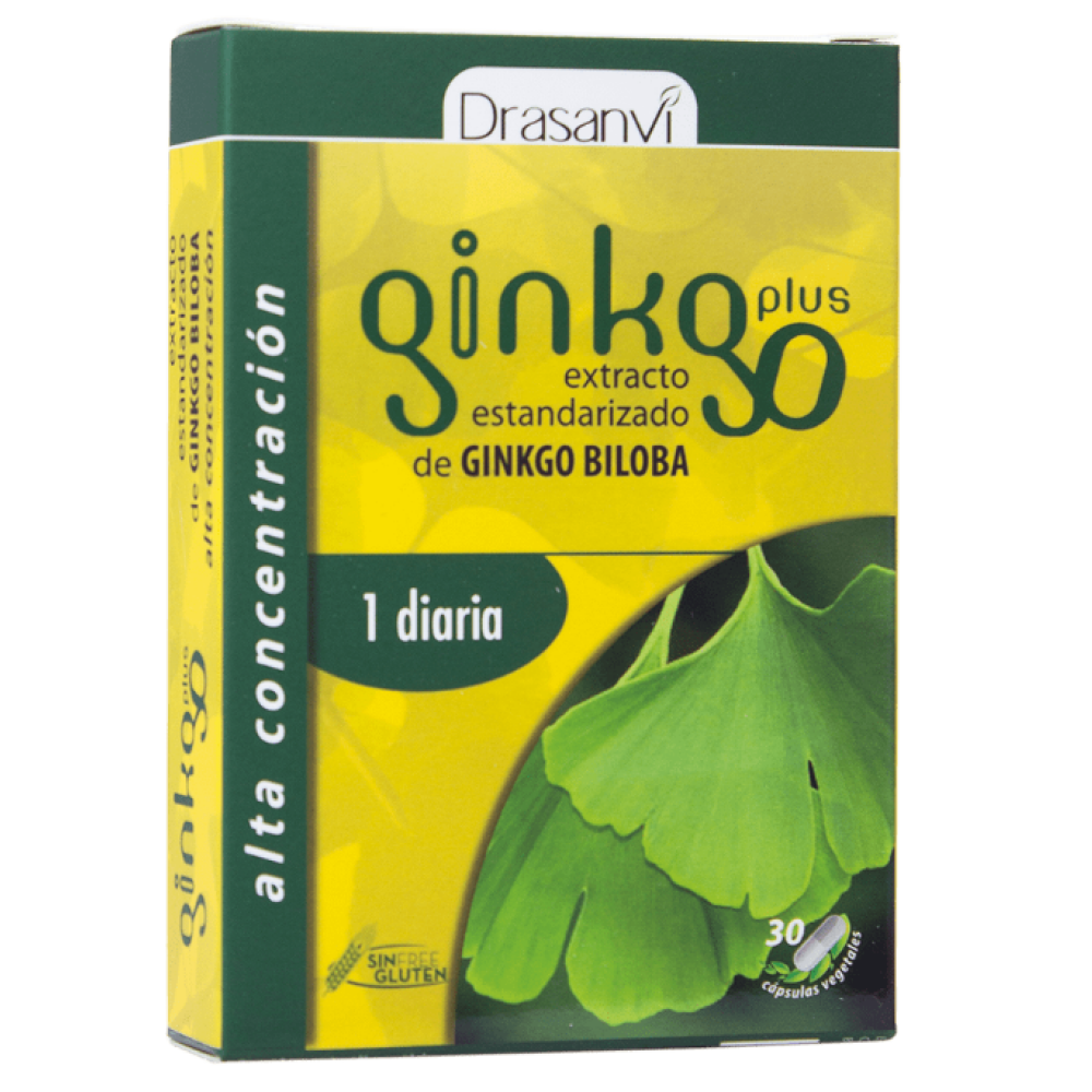Ginkgo Plus 30 Caps Salud Y Bienestar