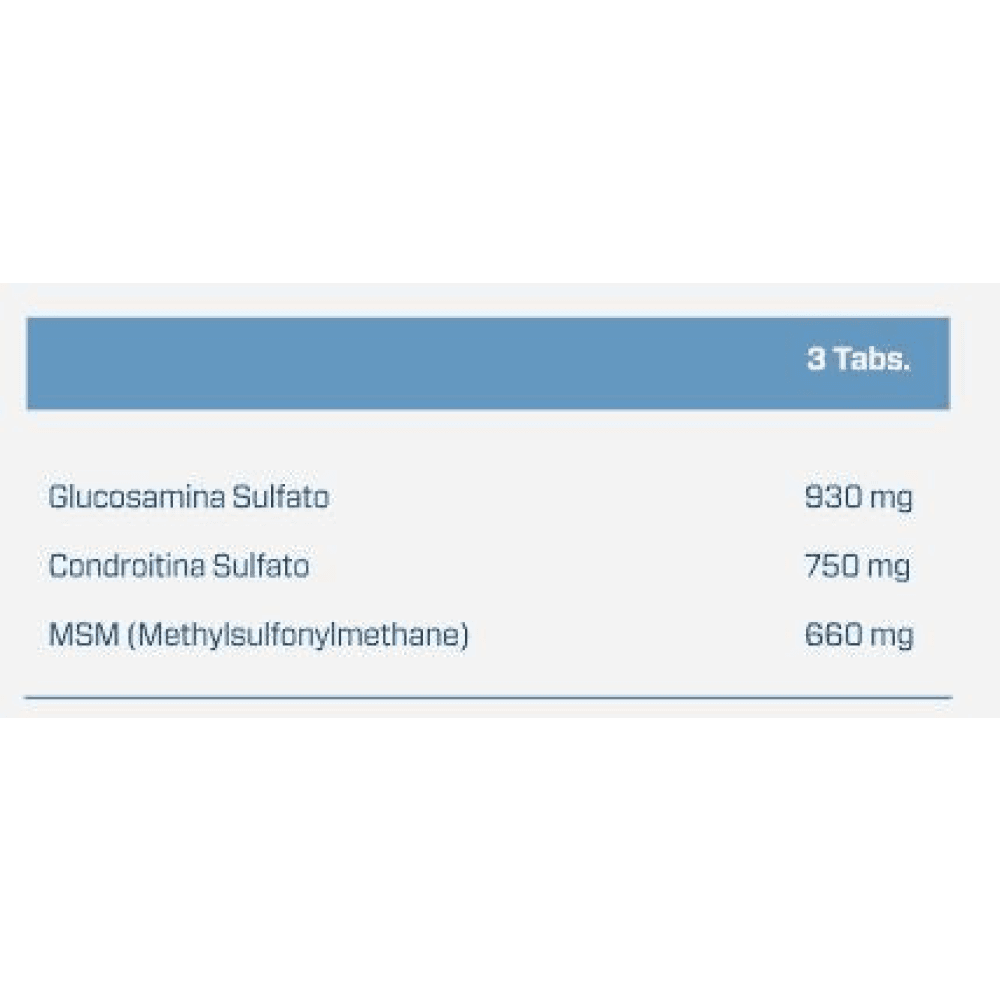 Glucosamine Chondroitin & Msm 90 Tab Articulaciones