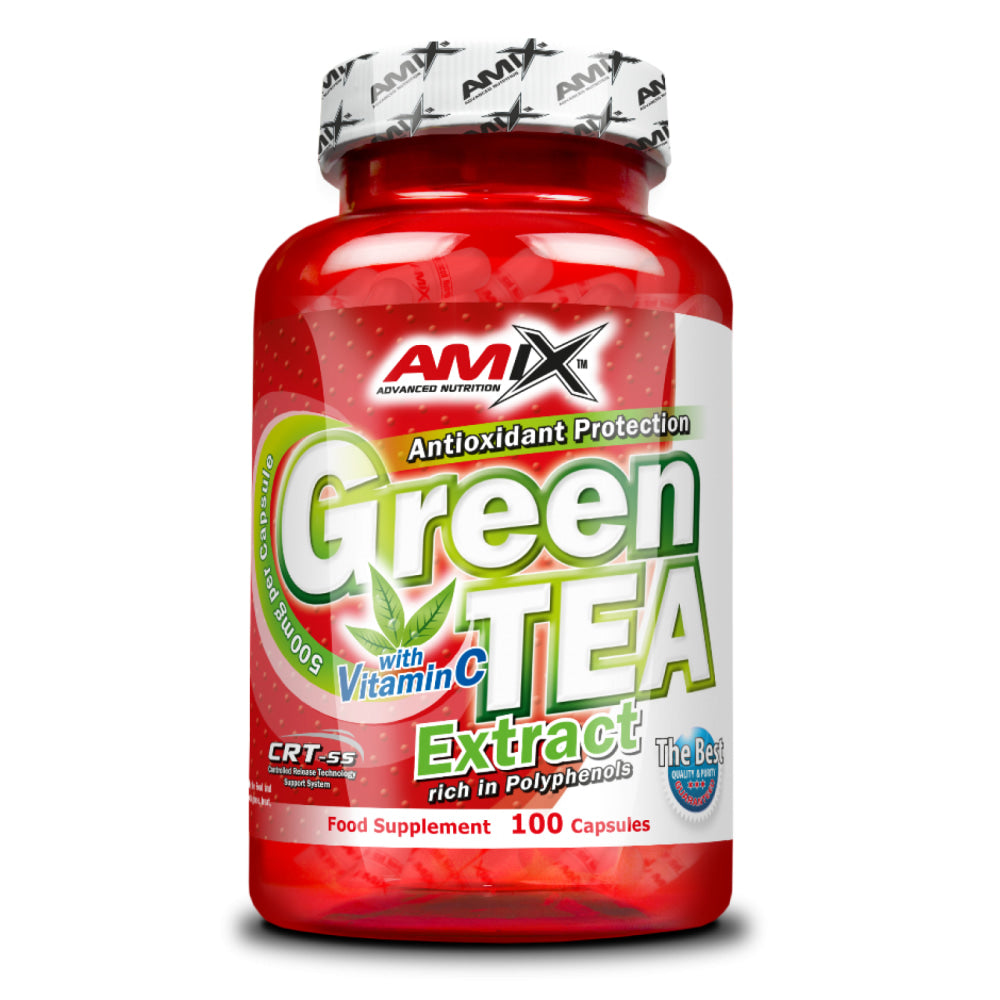 Green Tea With Vit C 100 Caps