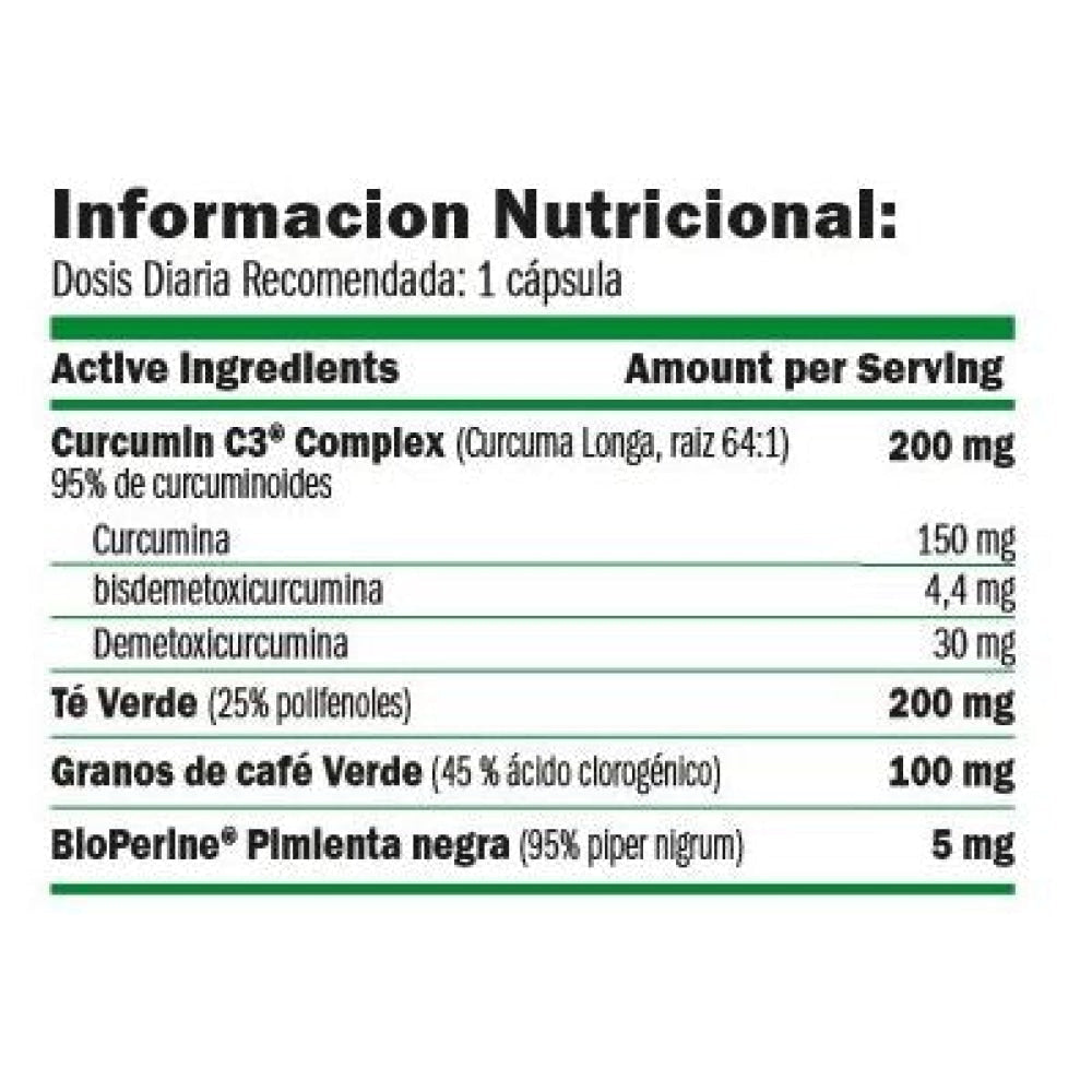 Greenday Curcum-In Rapid 60 Caps Salud Y Bienestar