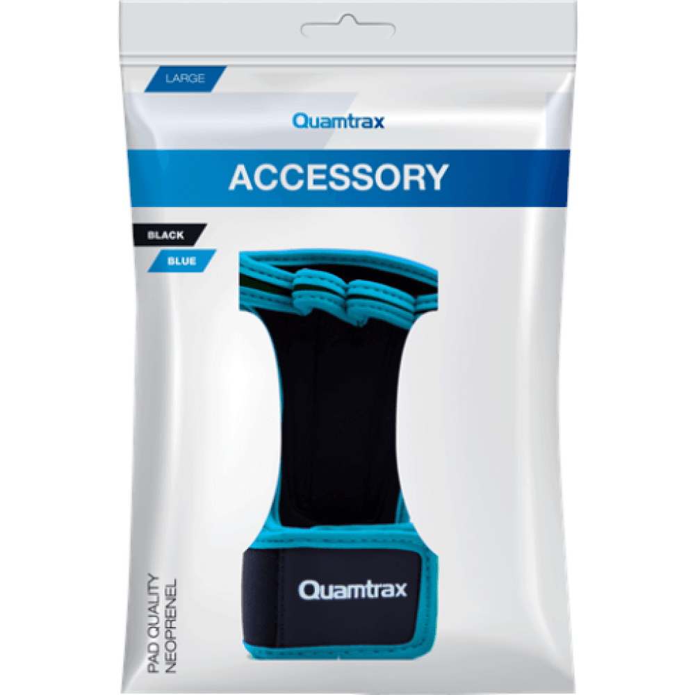 Grip Pad Quamtrax S Azul Complementos Fitness