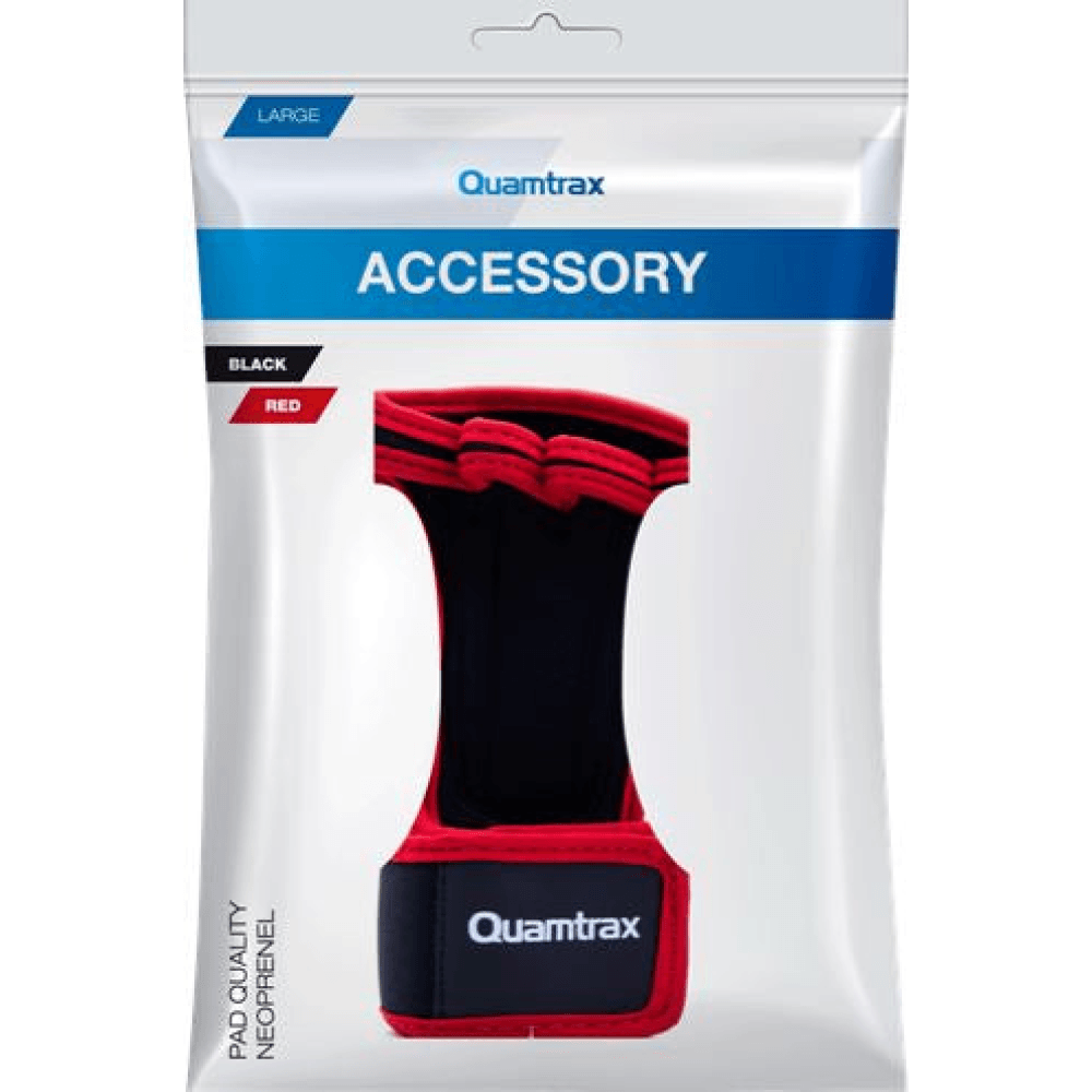 Grip Pad Quamtrax S Rojo Complementos Fitness