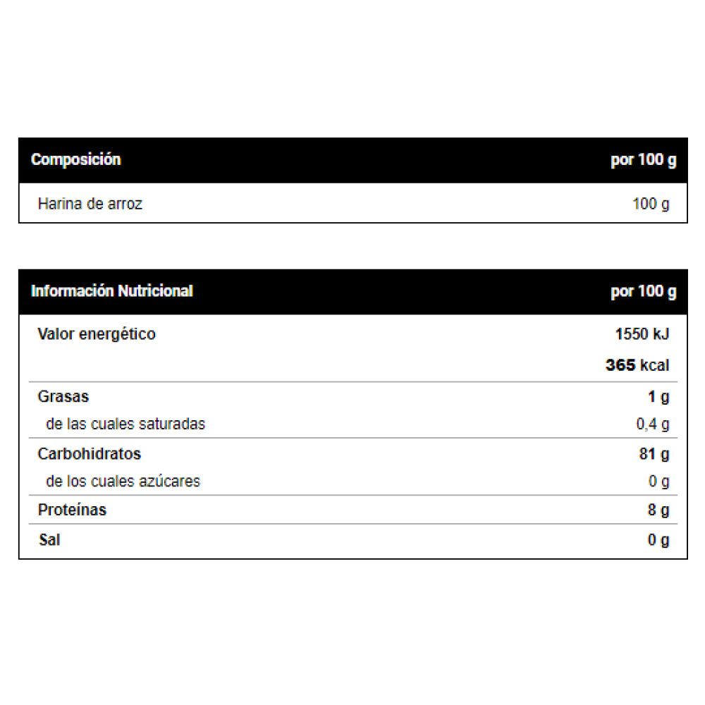 Harina de arroz 1 Kg