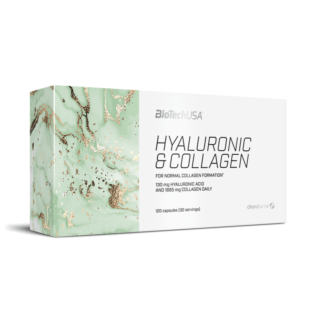 Hyaluronic & Collagen 120 Caps