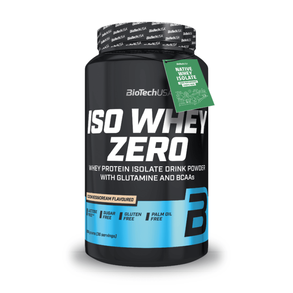 Iso Whey Zero 908 Gr Galleta - Crema Proteina