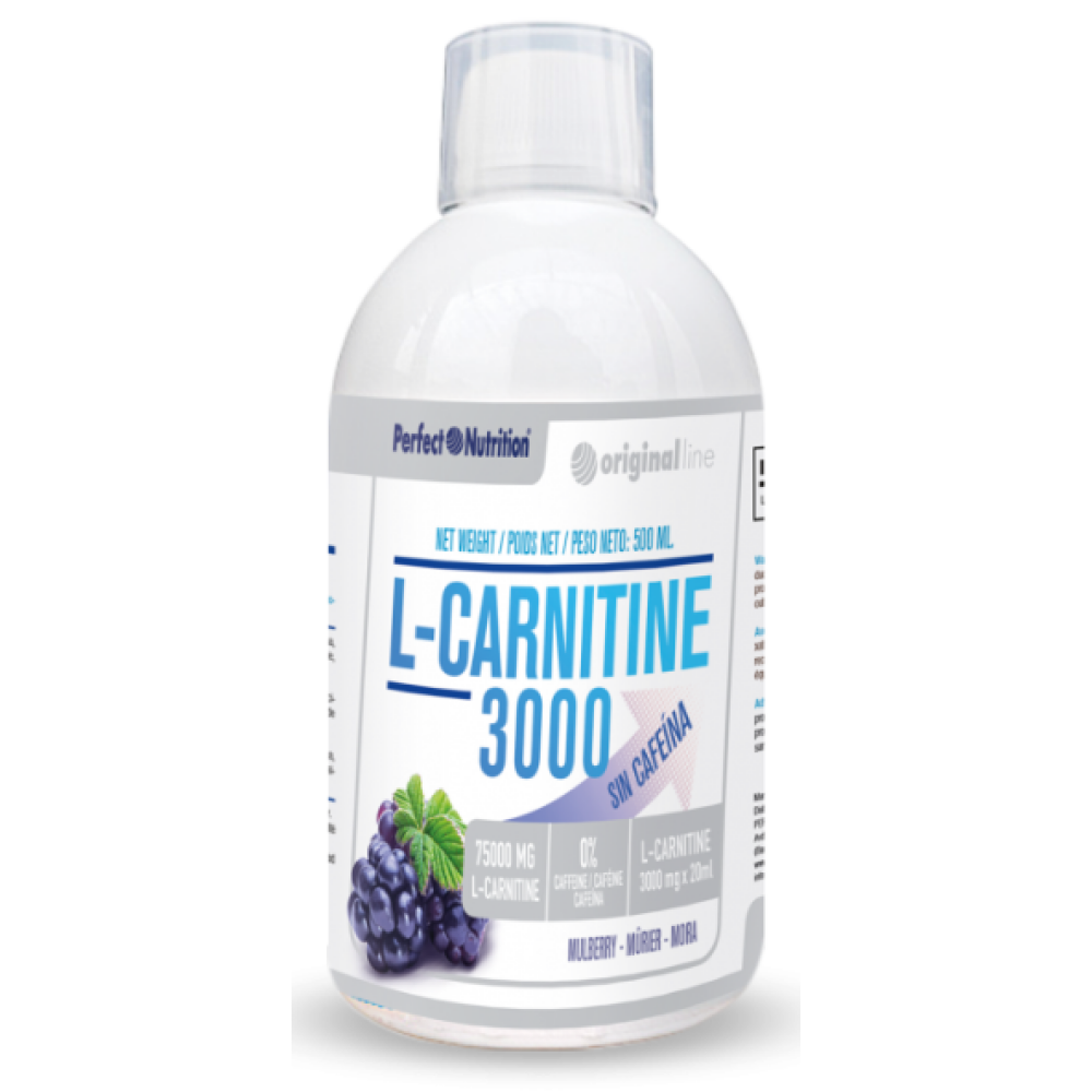 L-Carnitine 3000 500 Ml Sin cafeína