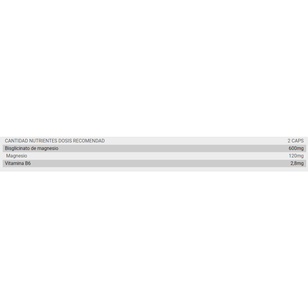 Magnesium Bisglycinate 60 Caps Vitaminas & Minerales