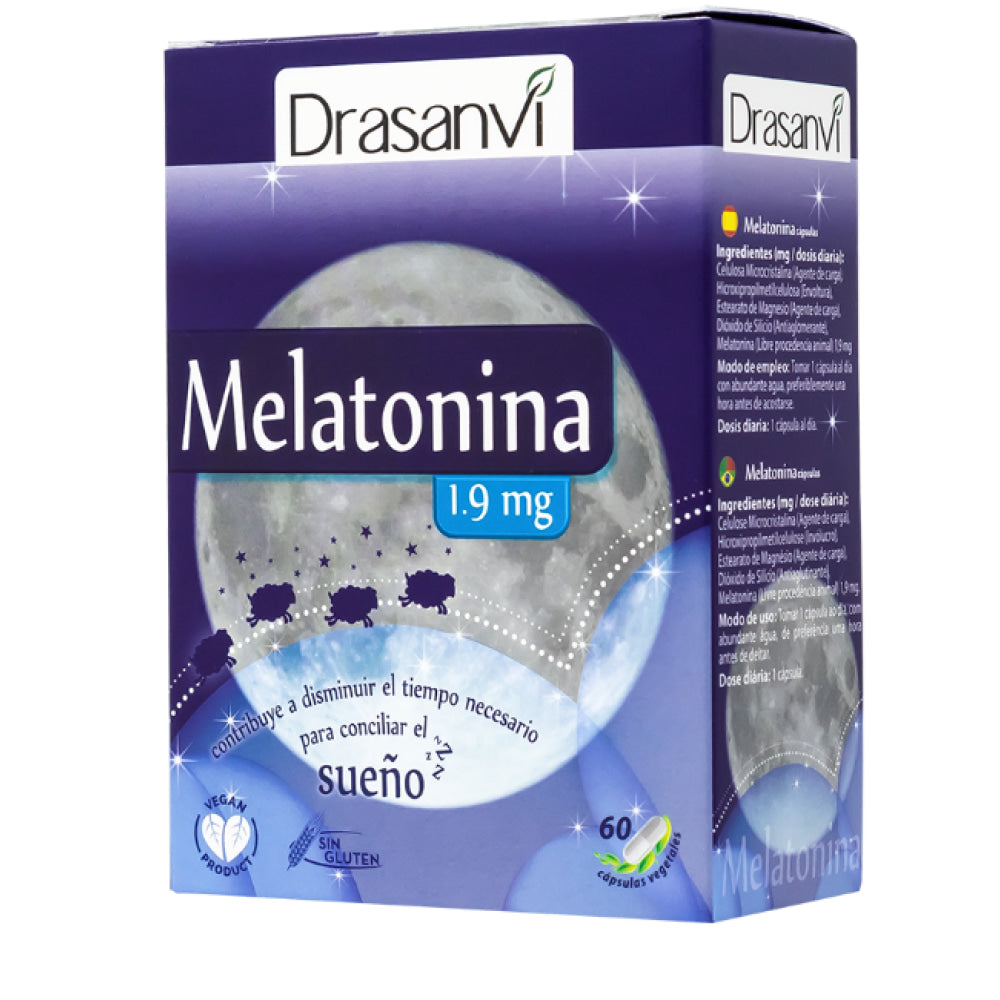 Melatonina 1.9 Mg 60 Caps Descanso