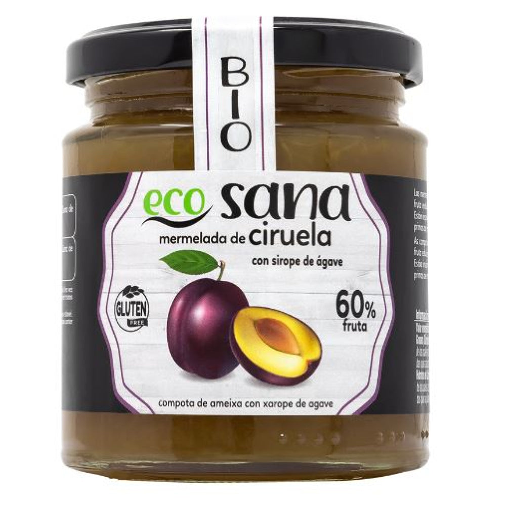 Mermelada de Ciruela con Sirope de Ágave Bio 260 Gr