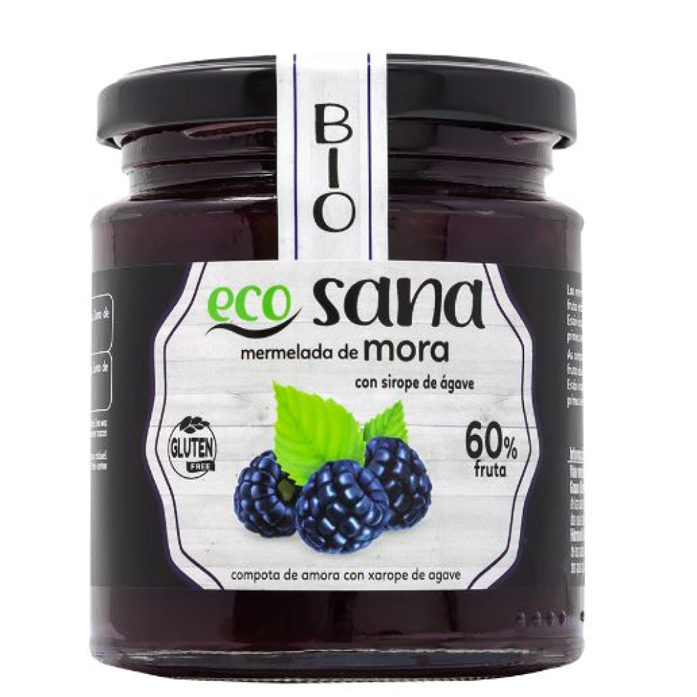 Mermelada de Mora con Sirope de Ágave Bio 260 Gr