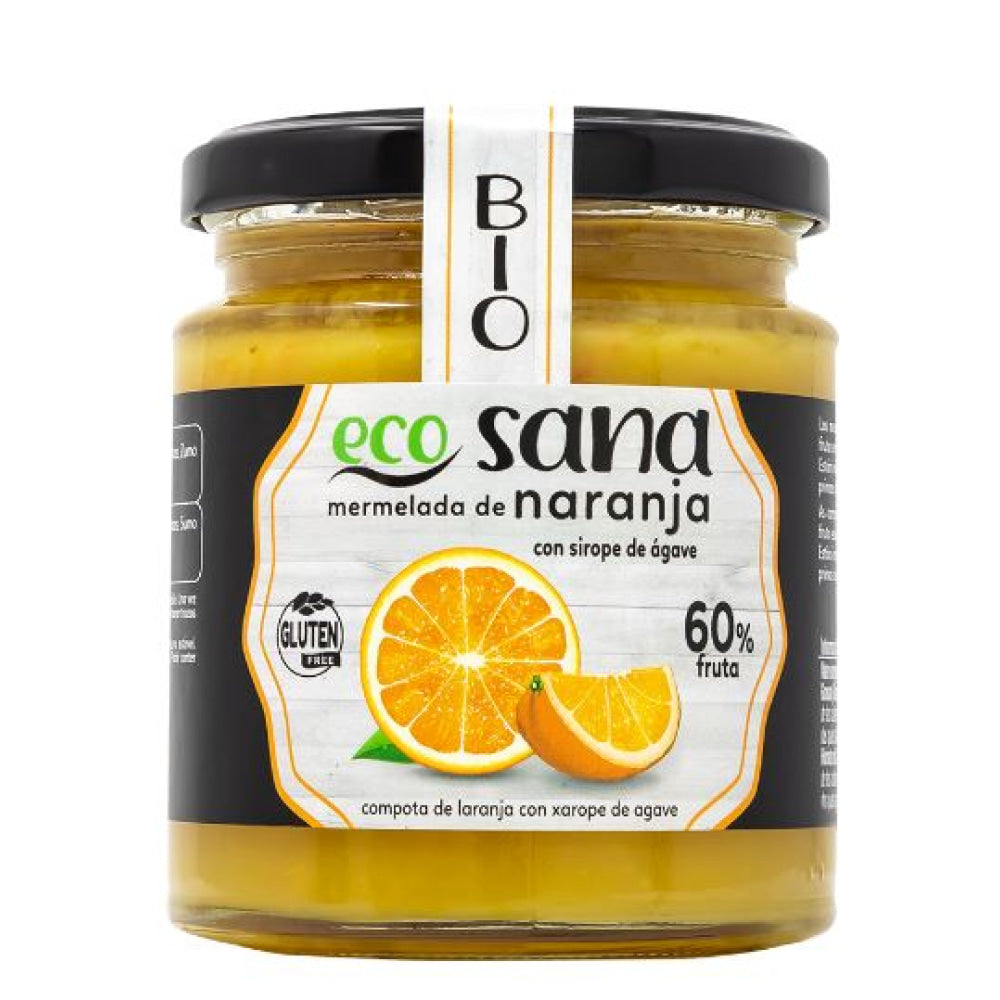 Mermelada de Naranja con Sirope de Ágave Bio 260 Gr