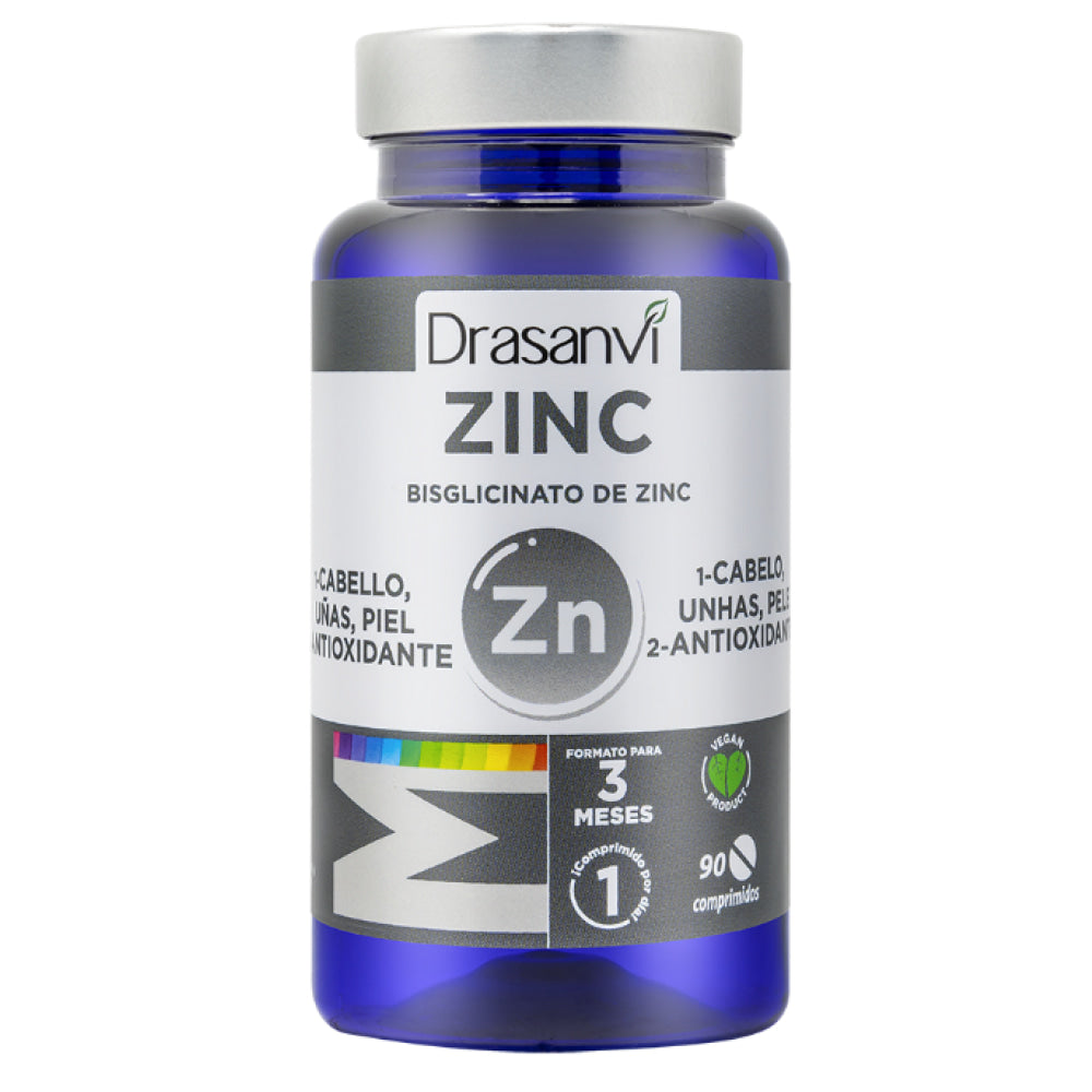 Mineral Bisglicinato de Zinc 90 Tab