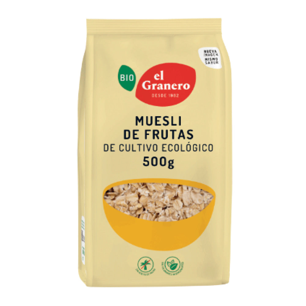 Muesli Frutas Bio 500 Gr