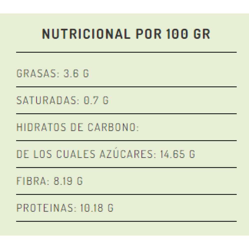 Muesli Frutas Bio 500 Gr Comida Fitness