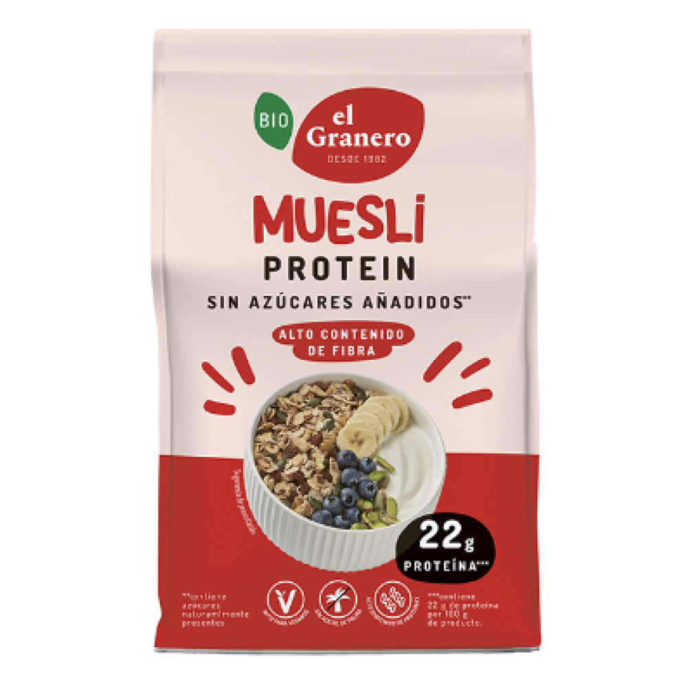 Muesli Protein Bio 375 Gr