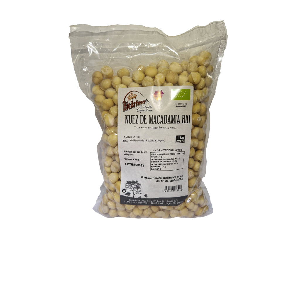 Nuez De Macadamia Bio 1 Kg Comida Fitness