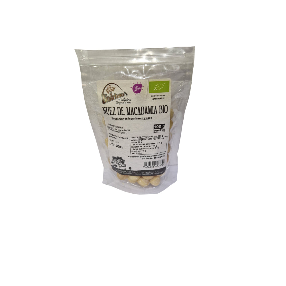 Nuez de macadamia BIO 100 Gr