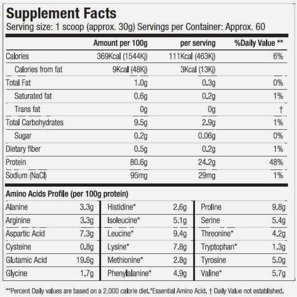 Pm8 Micellar Casein 1.8 Kg Caseina