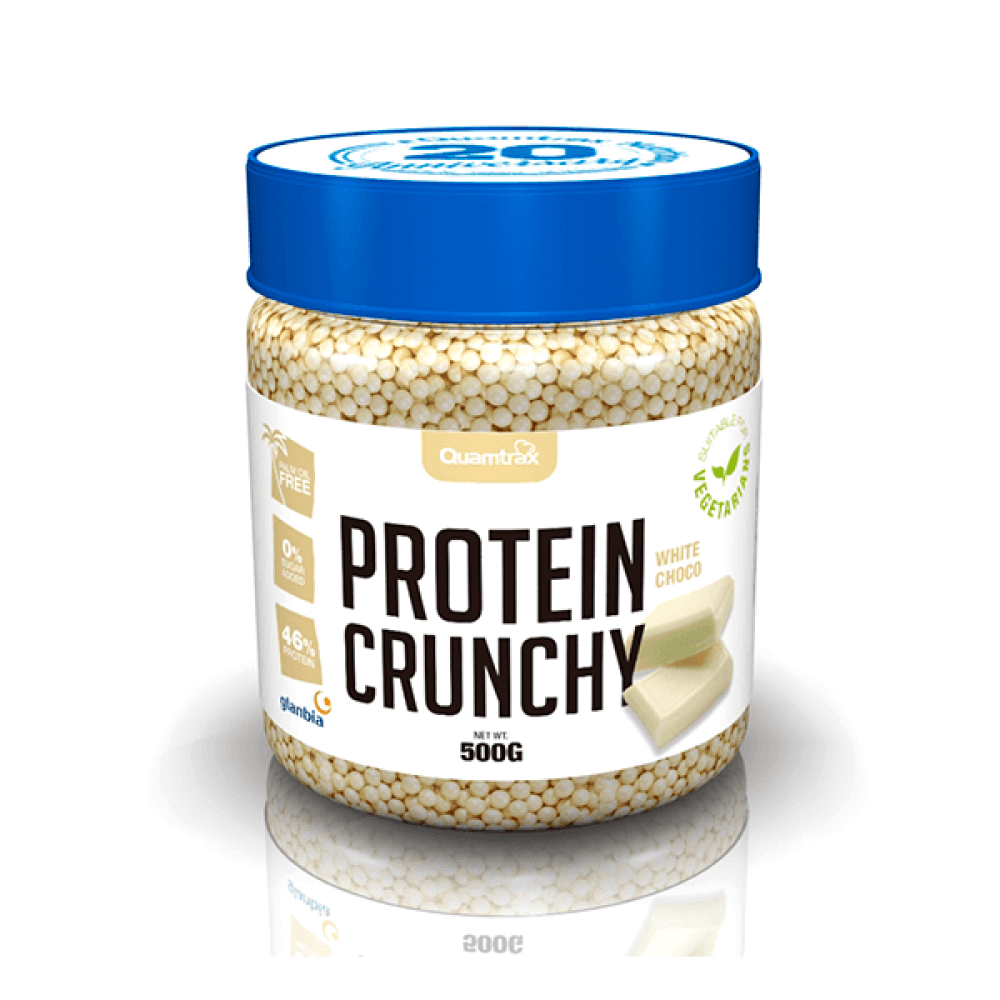 Protein Crunchy 500 Gr Chocolate Blanco Comida Fitness