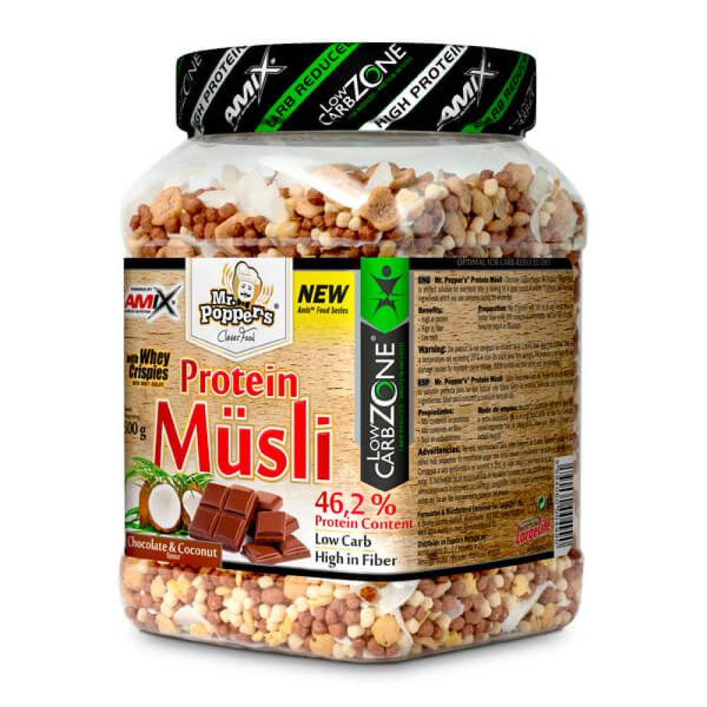 Protein Müsli 500 Gr Plátano - Chocolate Comida Fitness