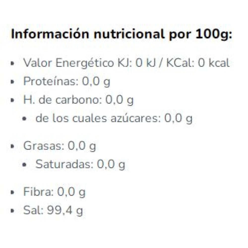 Sal Marina Fina Bio 1 Kg Comida Fitness