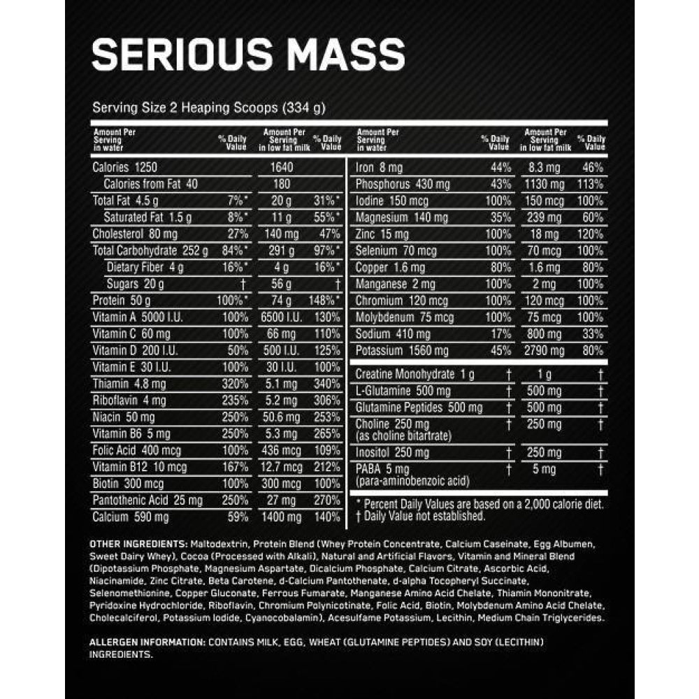 Serious Mass 5,45 Kg